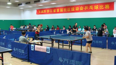 体彩杯浙江省首届社区运动会黄龙举行(图1)