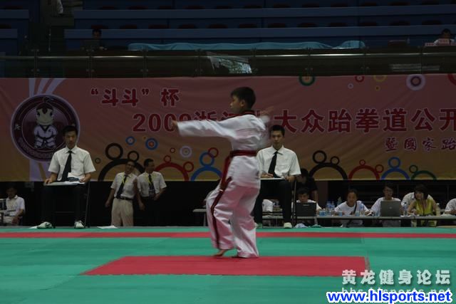 “斗斗”杯2009年浙江省大众跆拳道公开赛圆满结束(图1)