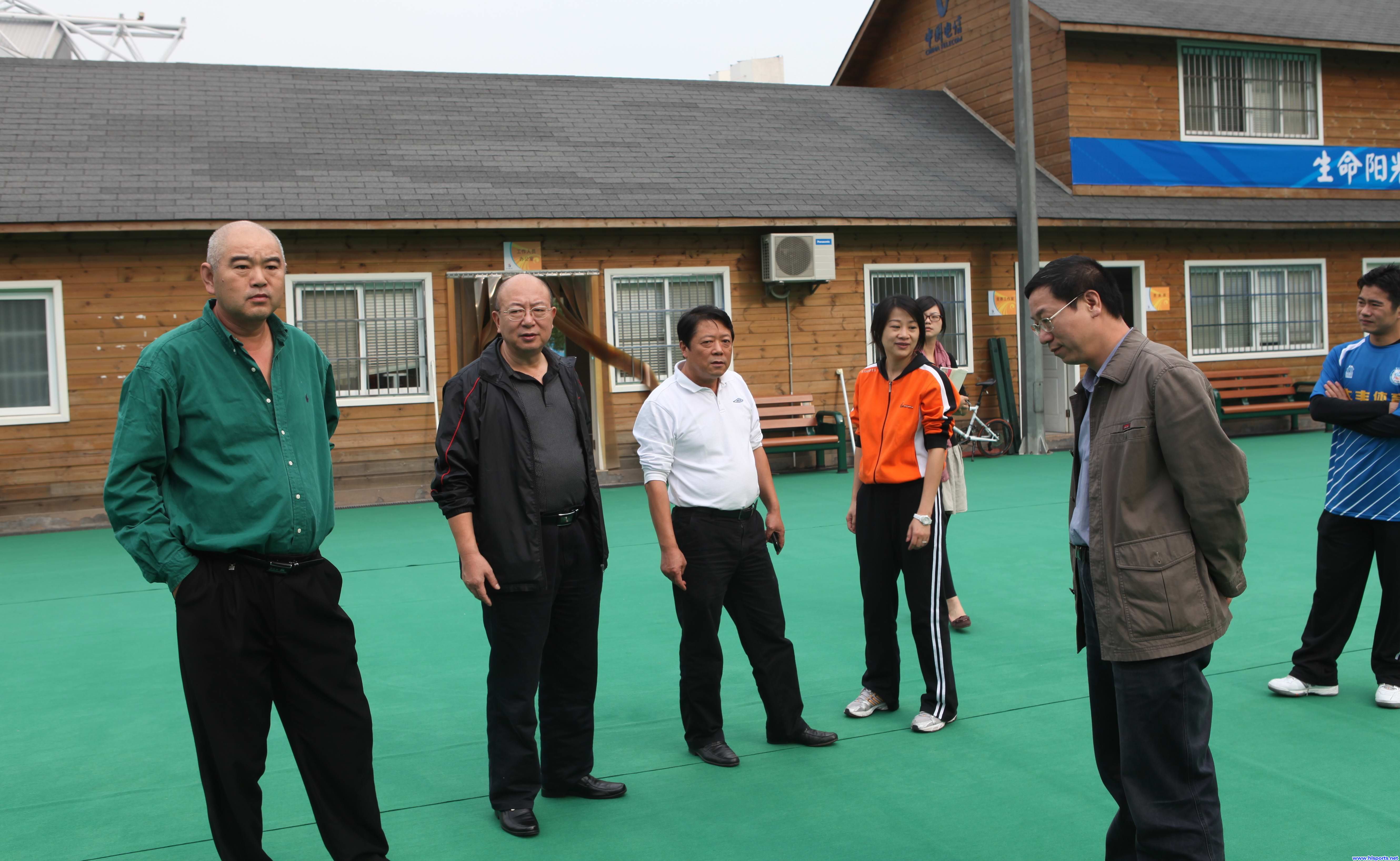 应祖明副局长一行视察八届残运会网球比赛场地(图3)