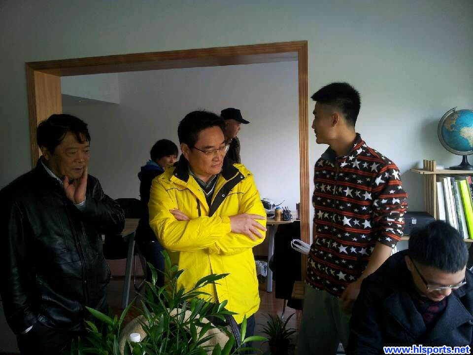 浙江省体育局局长李云林亲临黄龙体育文化创意产业园视察园区首个落户项目(图2)