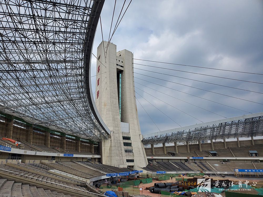 黄龙体育中心亚运改造(05.22)(图2)