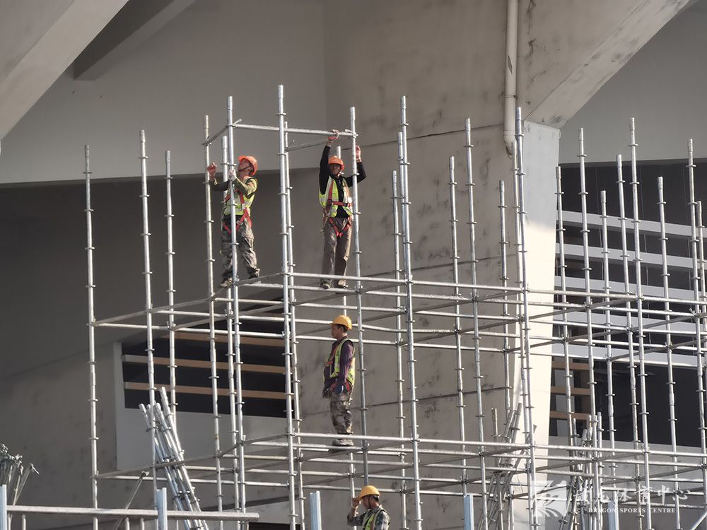 黄龙体育中心亚运改造(11.17)(图2)