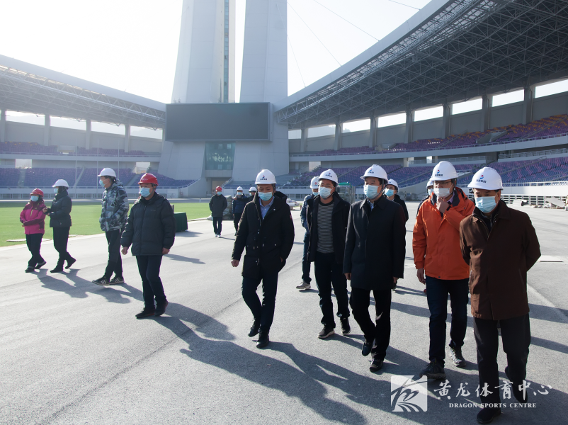 省体育局党组书记、局长郑瑶赴黄龙体育中心调研亚运场馆建设工程推进情况(图3) 省体育局党组书记、局长郑瑶赴黄龙体育中心调研亚运场馆建设工程推进情况(图3)