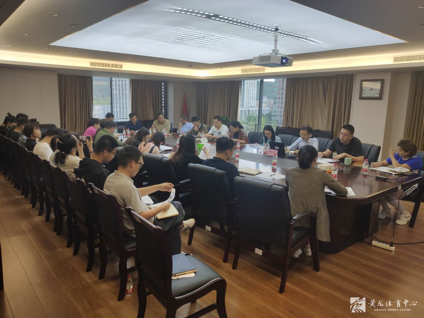 黄龙体育中心组织开展信息和公文写作专题培训(图2)