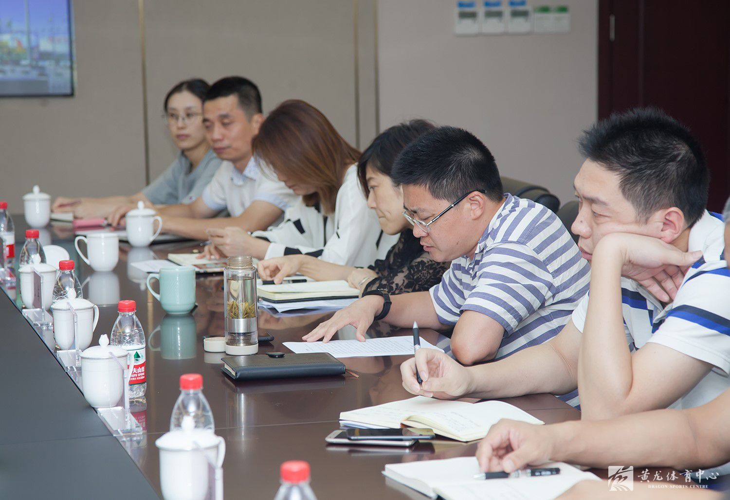 丽水市体育场馆中心赴黄龙体育中心考察交流(图2)