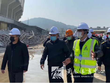 杭州市城市管理局副局长孙敏豪一行赴黄龙中心开展亚运会场馆改造项目“走亲连心三服务”(图2)