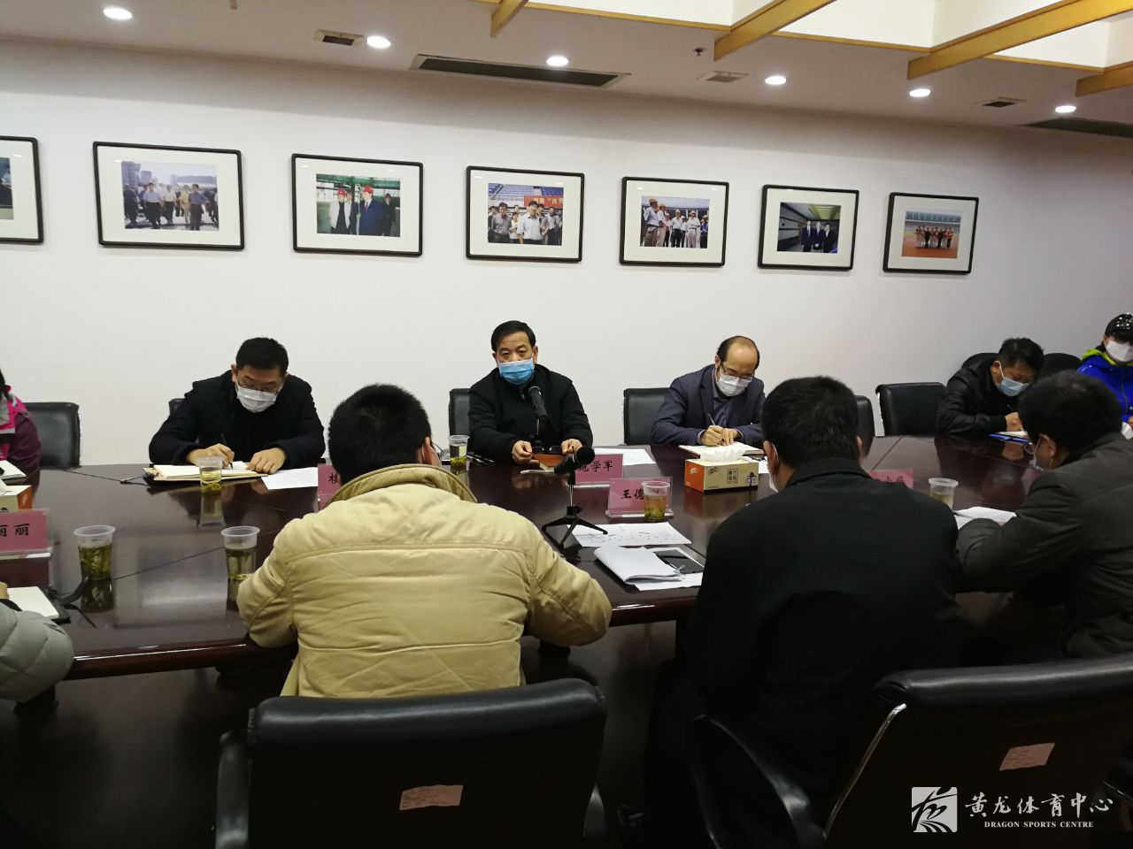 步入亚运改造新时期,局党组副书记、副局长鲍学军一行赴黄龙体育中心指导部署工作(图2) 步入亚运改造新时期,局党组副书记、副局长鲍学军一行赴黄龙体育中心指导部署工作(图2)