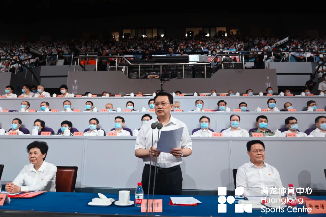 浙江省庆祝中国共产党成立100周年文艺演出在黄龙体育馆成功举办(图2)