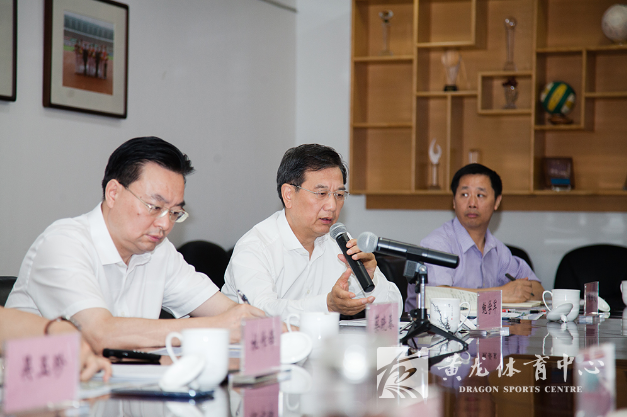 浙江省政府副秘书长蔡晓春一行莅临黄龙体育中心考察调研(图4) 浙江省政府副秘书长蔡晓春一行莅临黄龙体育中心考察调研(图4)