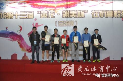 2016第十三届“黄龙·翎美杯”在杭高校羽毛球赛圆满落幕(图3)
