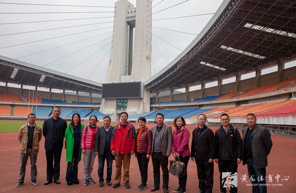 湖北省宜昌市体育局来黄龙体育中心考察场馆经营情况(图4)