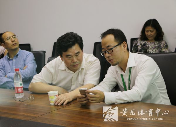 浙江省体育局局长孙光明调研“呼啦伴伴”(图5)