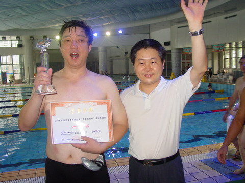 2007年省、市青联 “凯莱露喜杯”游泳友谊赛圆满结束(图4)