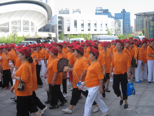 百万浙江老年人 健步走向北京奥运会(图1)