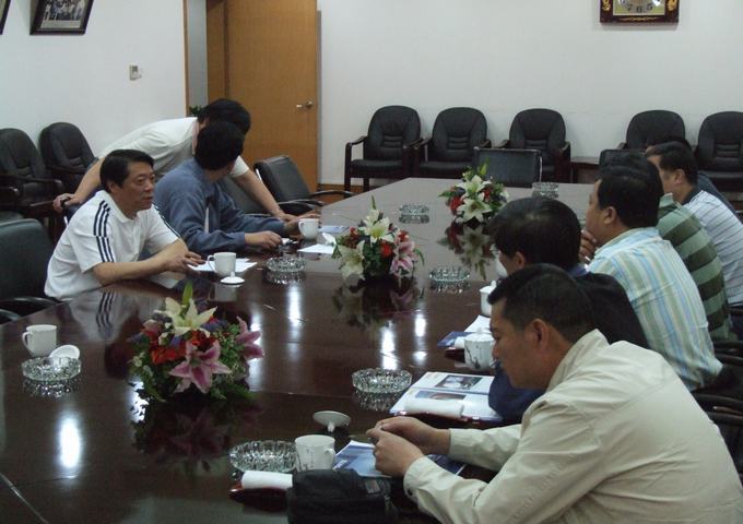 唐山市体育局考察团来访交流考察(图2)