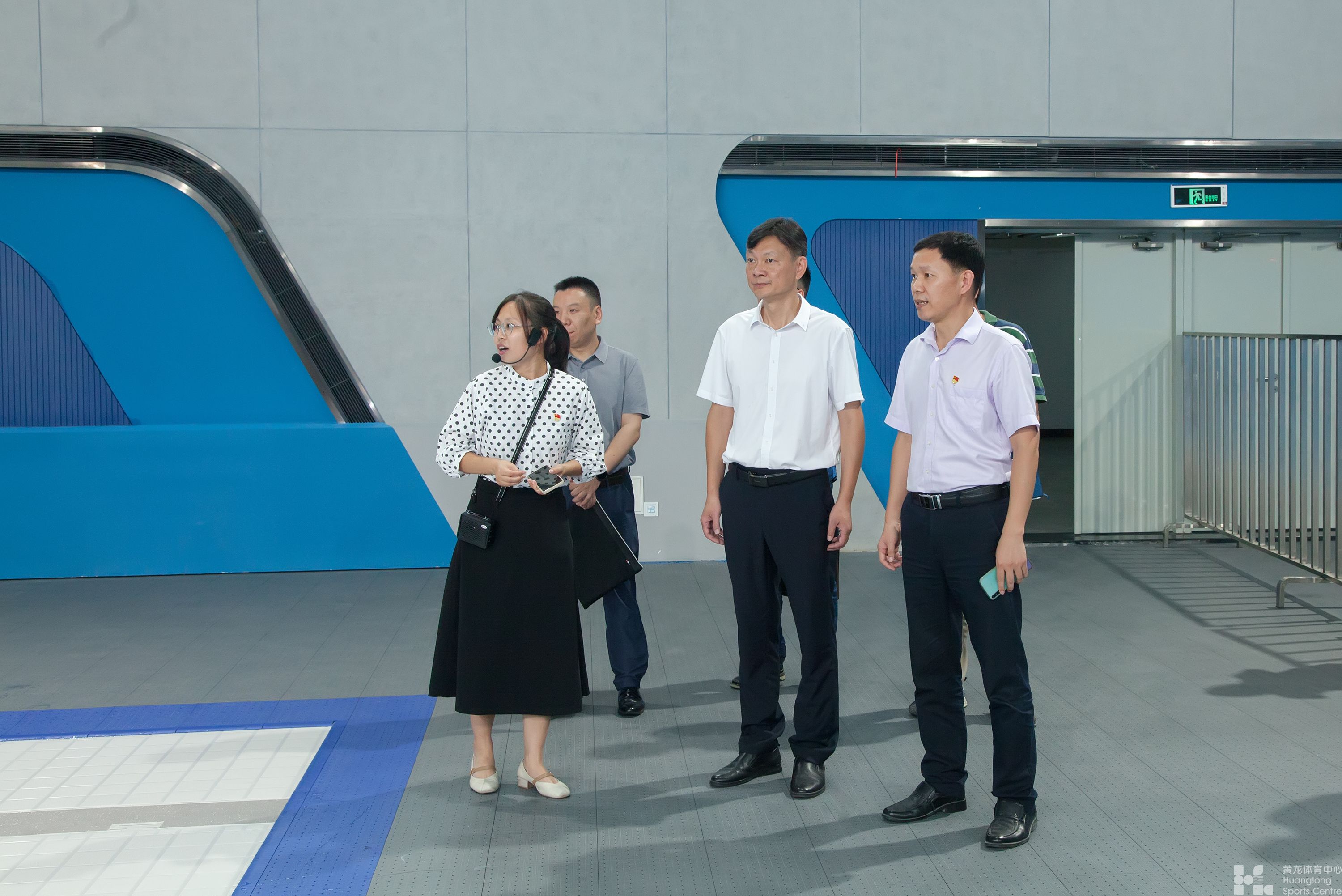 杭州市不动产登记服务中心赴省黄龙体育中心考察交流不动产登记工作(图6)