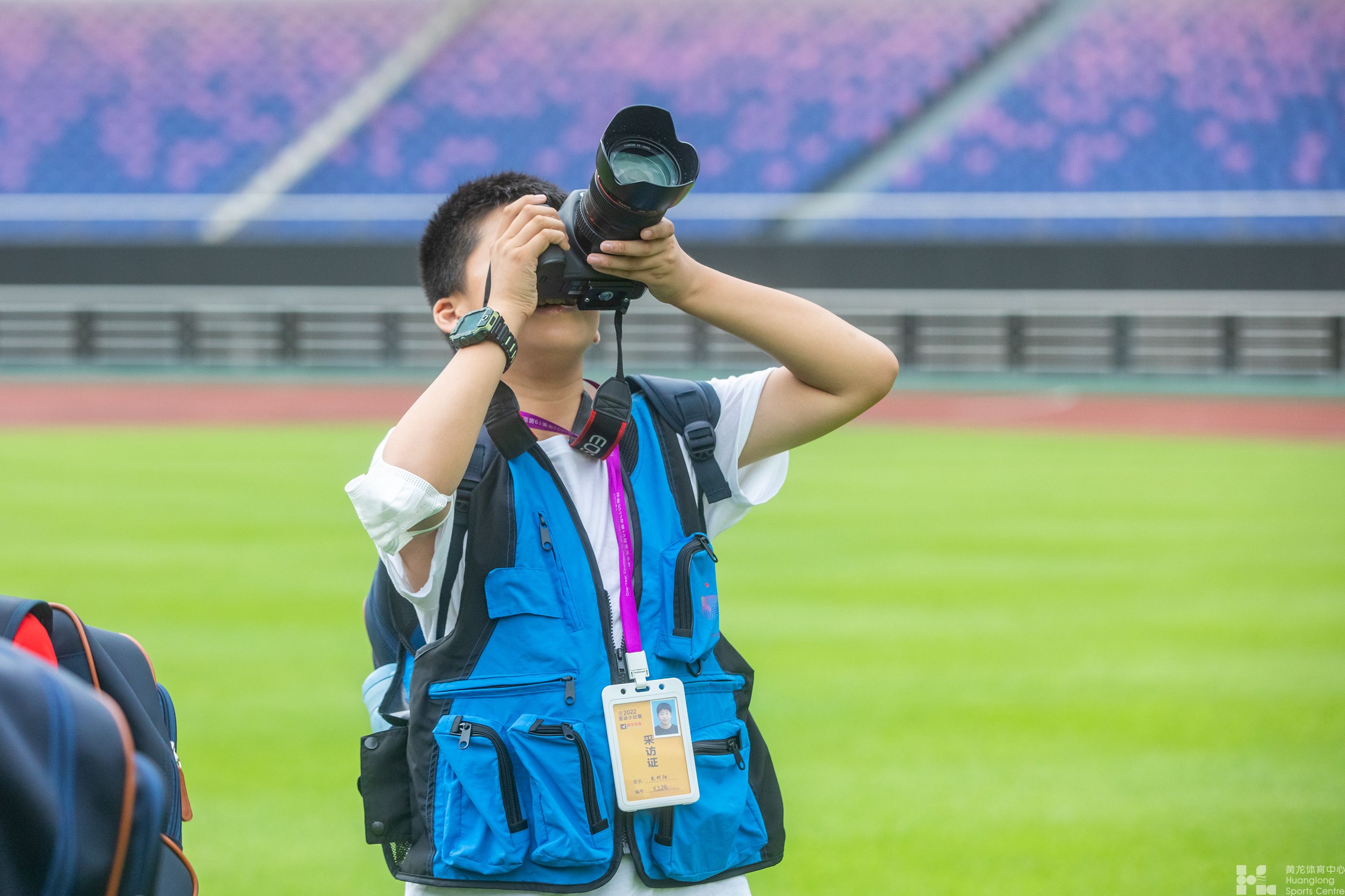 “热力亚运，学子探馆” 亚运小记者探营亚运版“新黄龙”(图14)