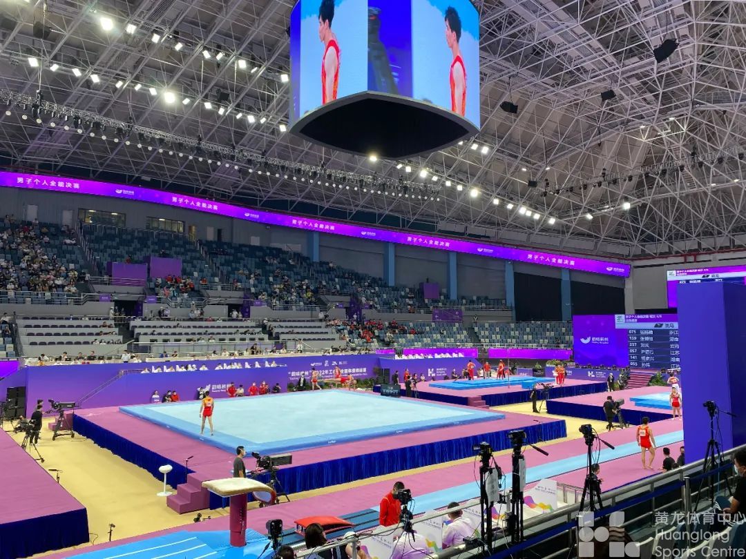 体坛报——打造亚运场馆工作标杆，黄龙体育中心交上高分答卷(图5)