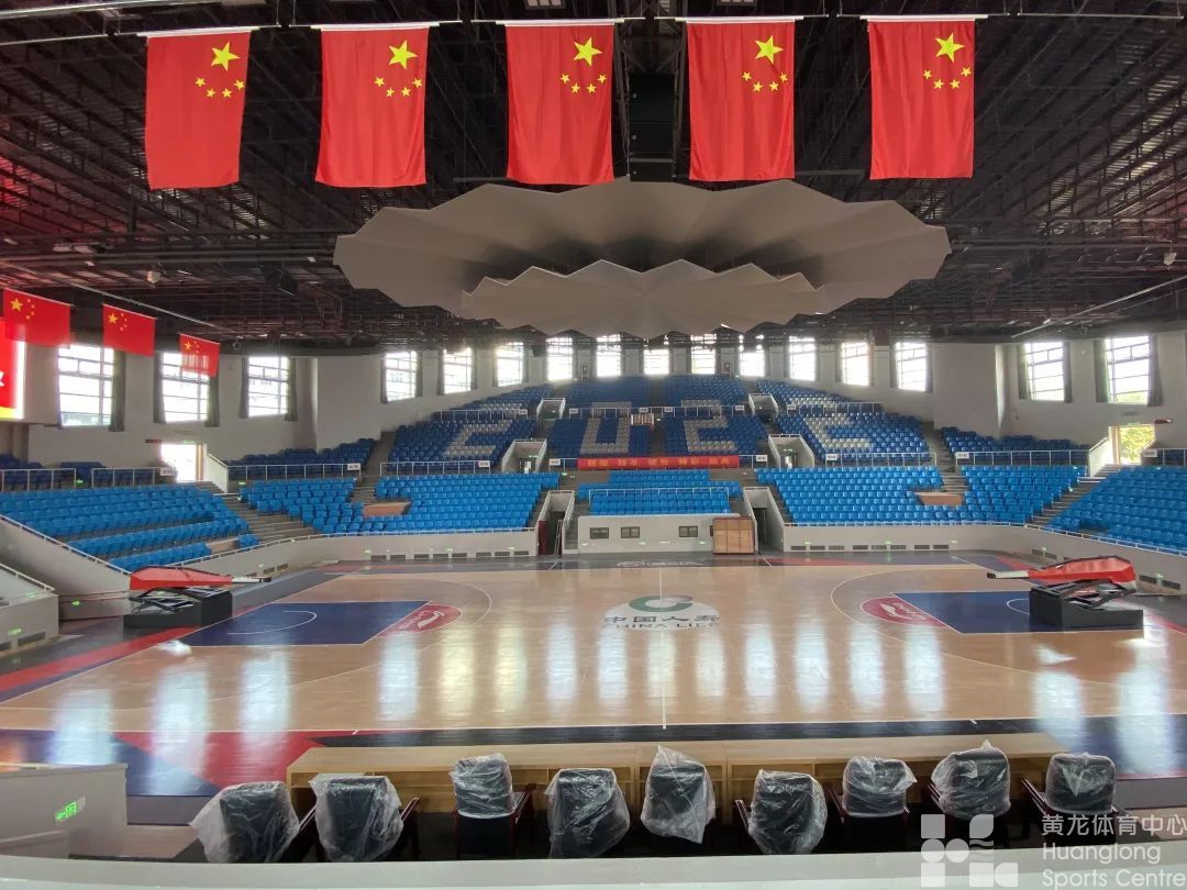 黄龙体育馆华丽“变身”，迎接CBA第一阶段的到来(图11)