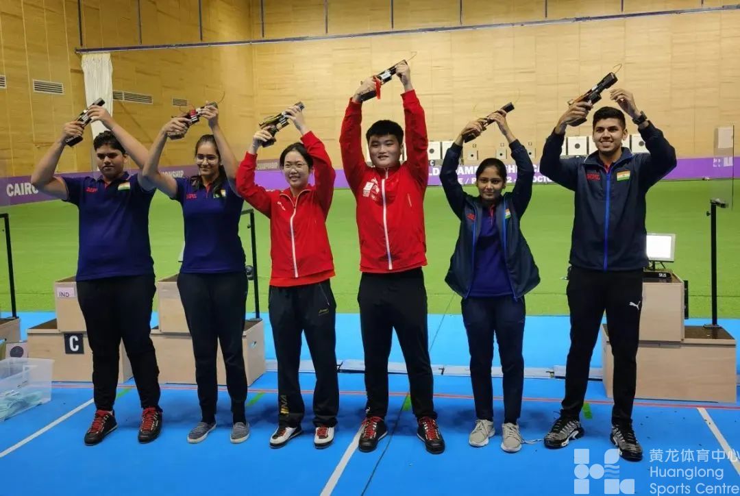 射击世锦赛赛程过半，浙江四位00后姑娘已夺得7金！(图5)