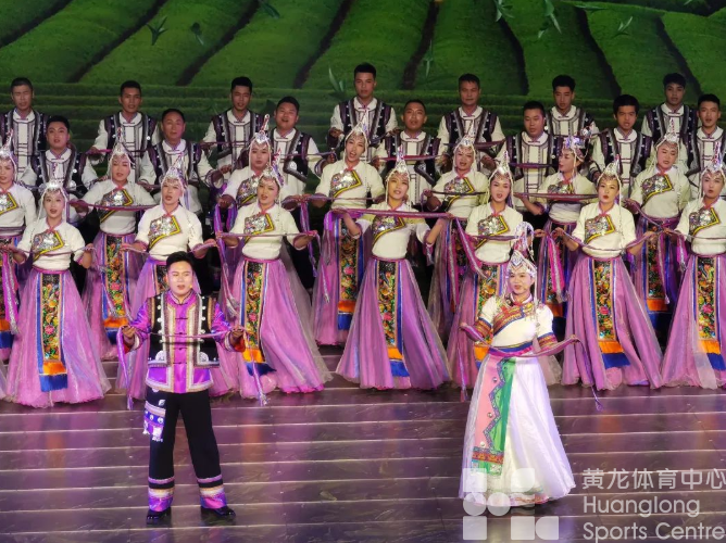 浙江省第七届民族传统体育运动会开幕！(图6)