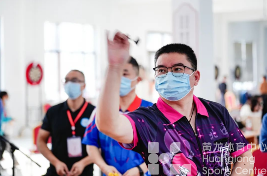 以“镖”会友 ，聚焦共富，200名飞镖好手齐聚三门(图2)