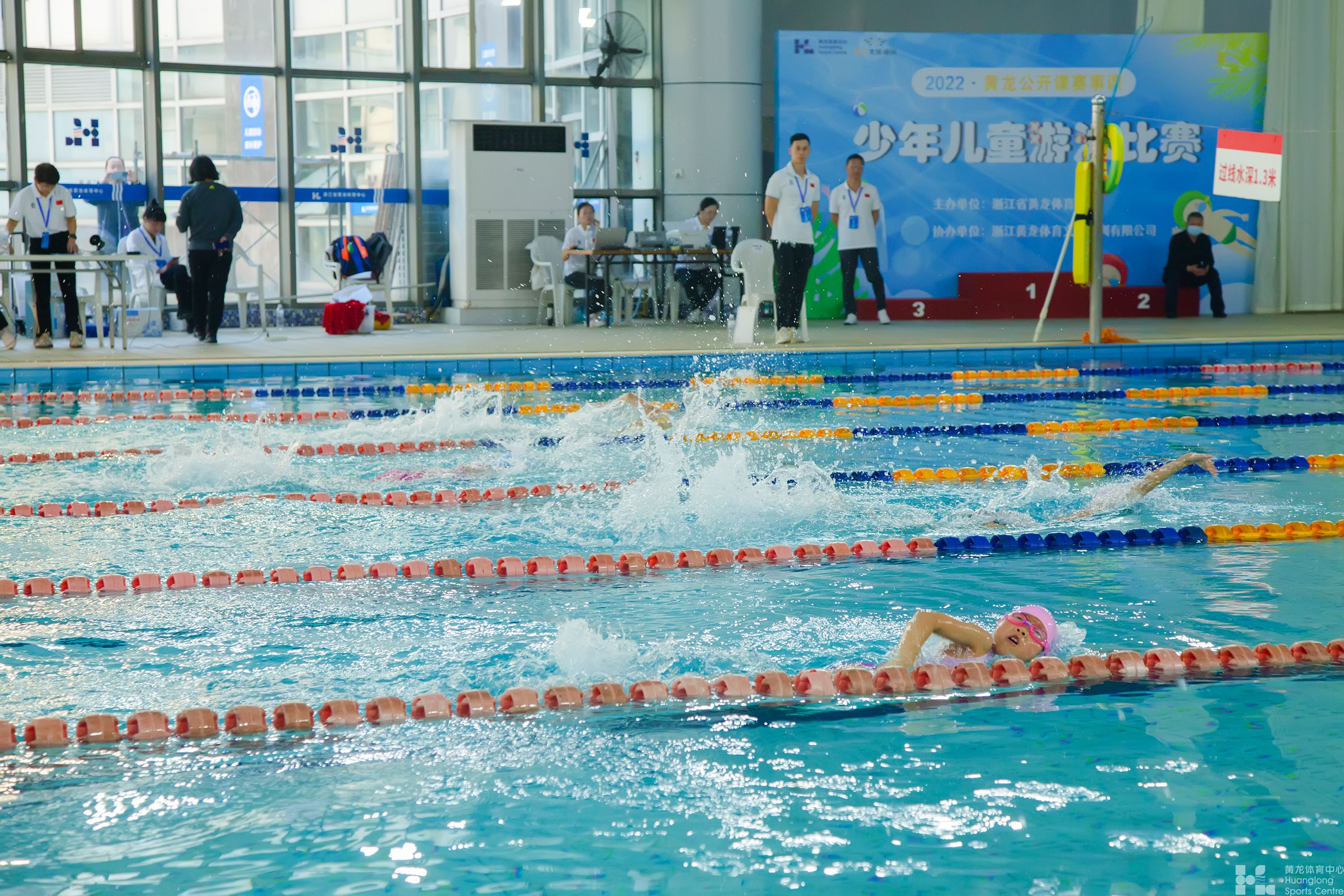 2022年“黄龙公开课赛事课”少年儿童游泳比赛(图11)