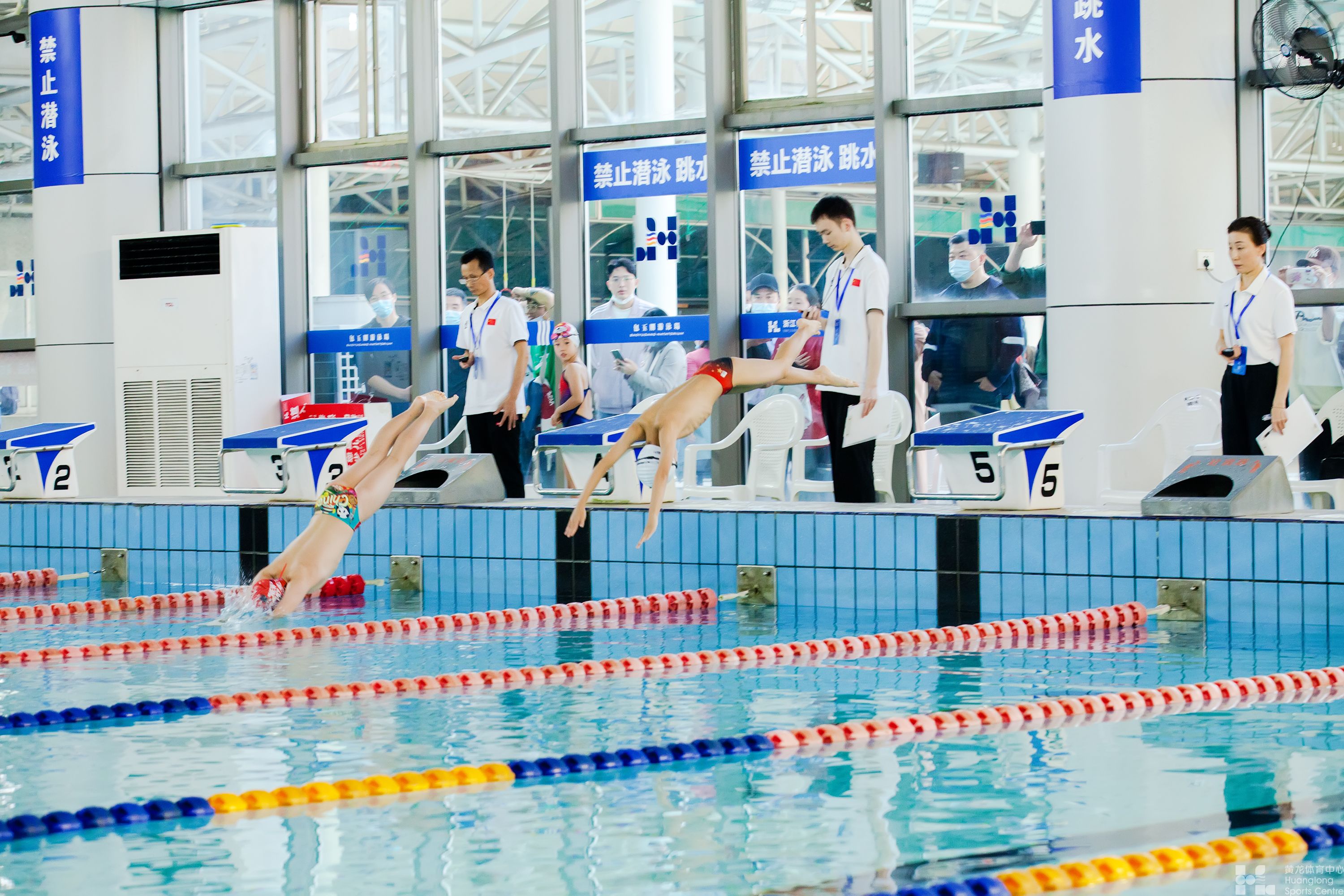 2022年“黄龙公开课赛事课”少年儿童游泳比赛(图12)