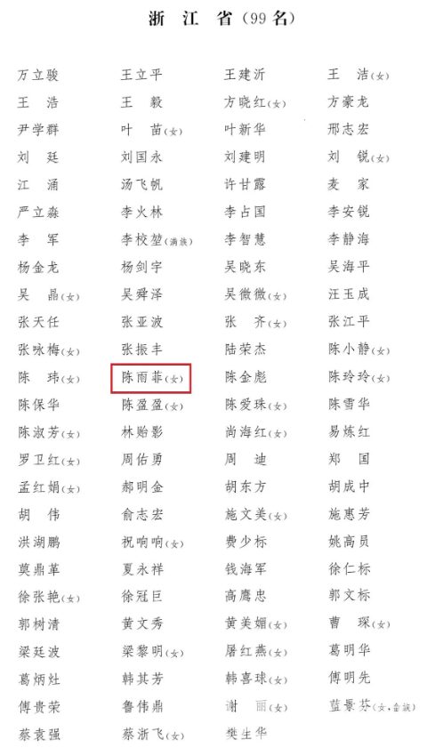 浙江籍奥运冠军陈雨菲有了一个新身份(图1)