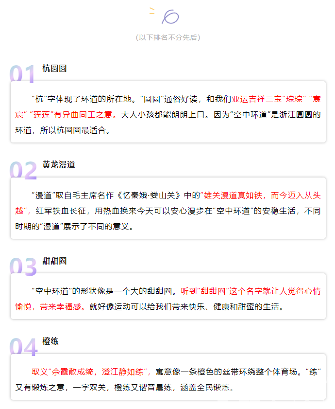 一“名”惊人 | “空中环道”叫什么名字，你的这一票很关键！内附大奖揭晓！(图4)