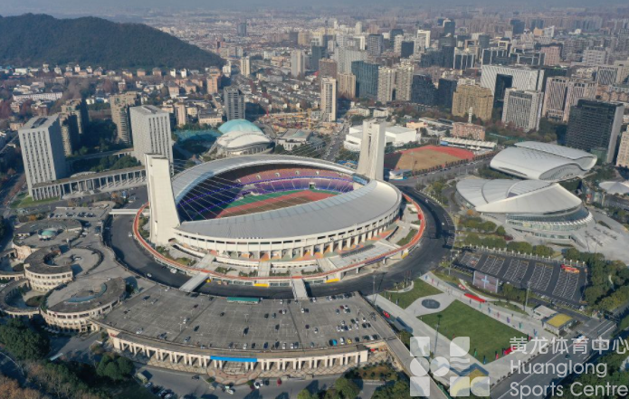 新华社——杭州亚运会足球决赛场迎来高水平赛事首秀(图1)