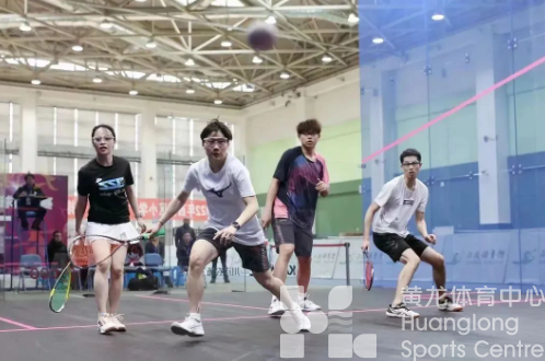 壁球场上传捷报，黄龙壁球队收获满满(图2)