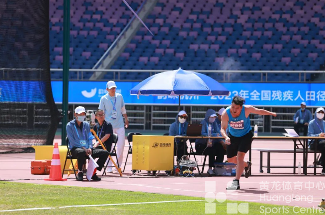 有爱无“碍” | 佳绩频出，“韵味杭州”2023年全国残疾人田径锦标赛仍在继续(图2)