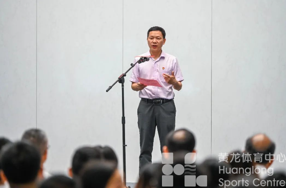 浙江省黄龙体育中心联合浙建集团开展“循迹溯源 学思想 促践行”主题宣讲活动(图2) 浙江省黄龙体育中心联合浙建集团开展“循迹溯源 学思想 促践行”主题宣讲活动(图2)