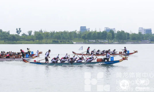 长三角16支高校龙舟队争霸海宁鹃湖(图4)