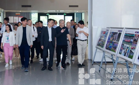 香港立法会议员代表团调研黄龙体育中心：殷切期盼亚运会召开！点赞场馆惠民开放！(图6)