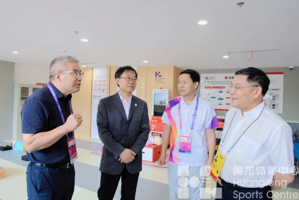 护航亚运 救在身边 | 全国首个“红十字示范救护站”落户 亚运体育场馆群(图2)