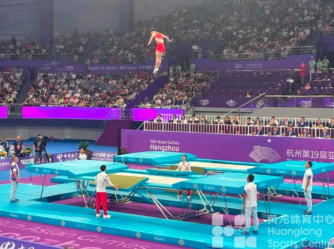 亚运 · 进行时 | 欣赏完蹦床的“力”,期待明日观赏艺术体操的“美”!(图2) 亚运 · 进行时 | 欣赏完蹦床的“力”,期待明日观赏艺术体操的“美”!(图2)