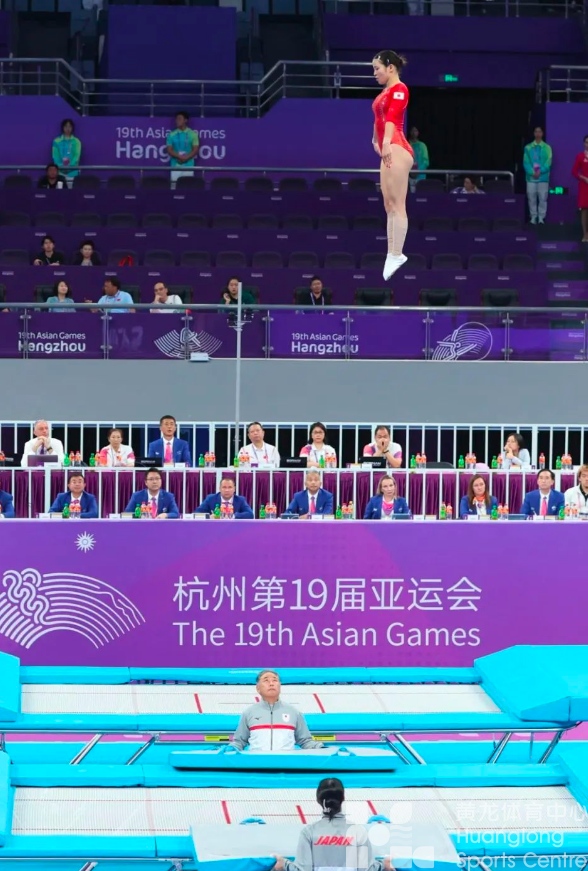 亚运 · 进行时 | 欣赏完蹦床的“力”,期待明日观赏艺术体操的“美”!(图5) 亚运 · 进行时 | 欣赏完蹦床的“力”,期待明日观赏艺术体操的“美”!(图5)