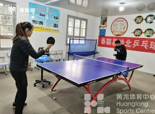 体育助力乡村振兴！乒乓球世界冠军指导，孩子们收获满满(图4)