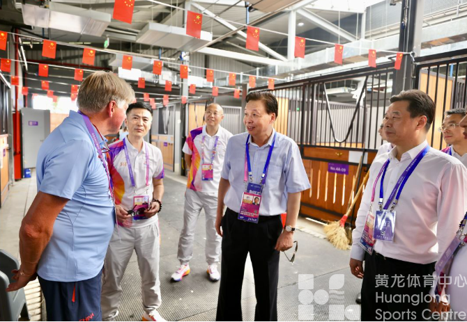 杨树安调研督导亚运会马术项目赛事运行工作(图3)