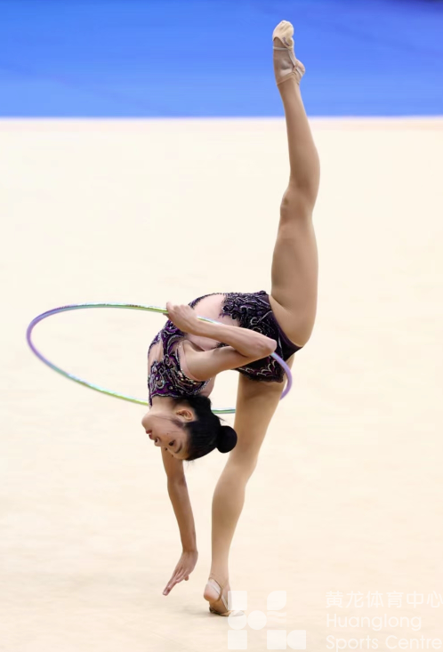 全国艺术体操冠军赛收官，浙江小将收获3银5铜(图2)