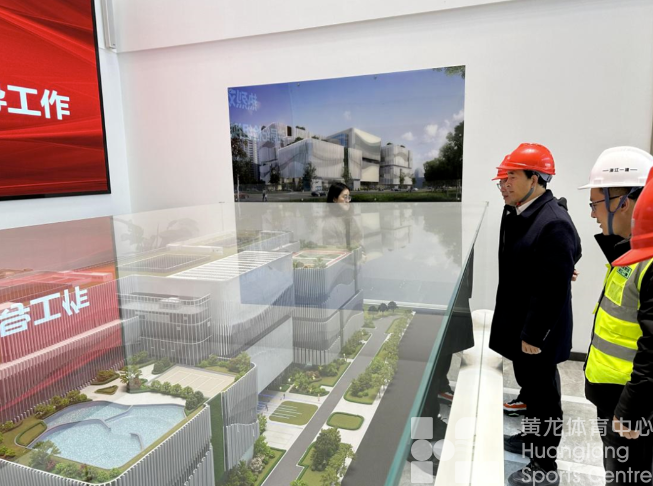 驻省政协机关纪检监察组、省体育局督查调研省全民健身中心工程安全生产与廉政建设(图4)