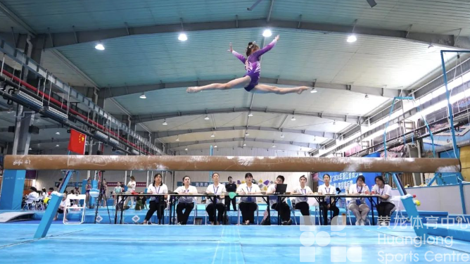 企业厂房里办省级体操赛事，你见过吗？(图2)