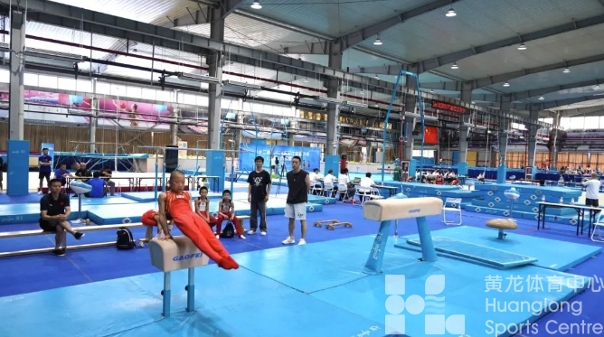 企业厂房里办省级体操赛事，你见过吗？(图3)