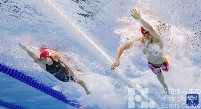 高光时刻 ｜ 男女4×100米混合泳接力中国队夺得银牌，并打破亚洲纪录(图4)