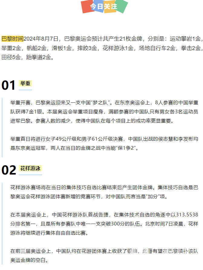 奥·全知道 | 浙江运动员划出奥运会最好成绩，水上项目多人晋级决赛(图9)