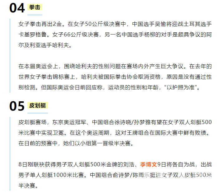 奥·全知道 | 季博文/刘浩双人划艇摘金，石智勇无缘个人三连冠(图15)