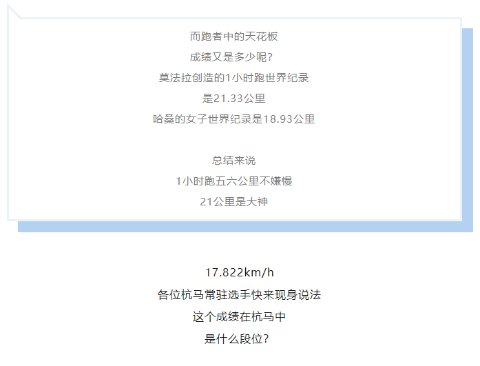 黄龙时速17.822km！！每个人都值得拥有一个浙马一小时成绩(图2)