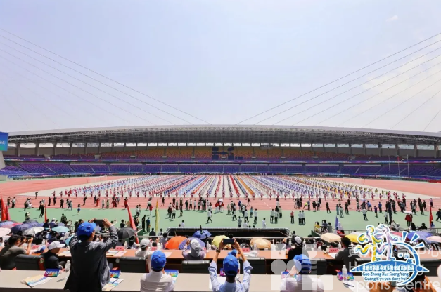 最多的有三万人参加！国庆后各学校“扎堆”来黄龙开运动会(图4)